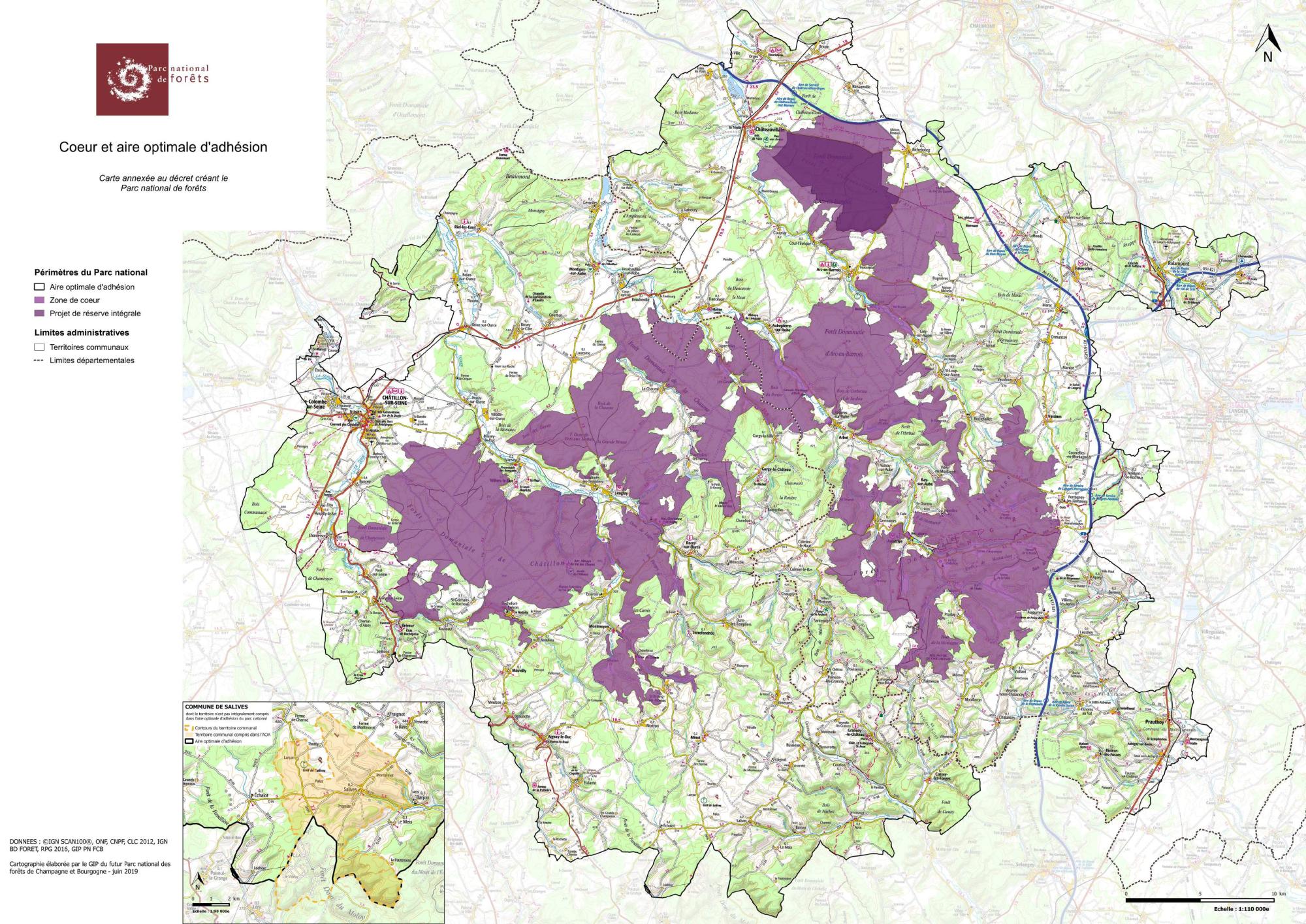 Cartothèque Parc national de forêts