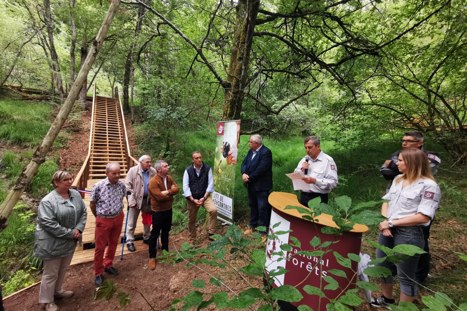 Inauguration Marais des Brosses